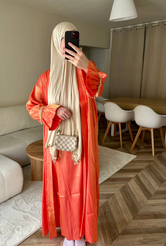 Abaya Satinée