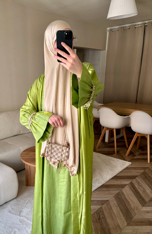 Abaya Satinée