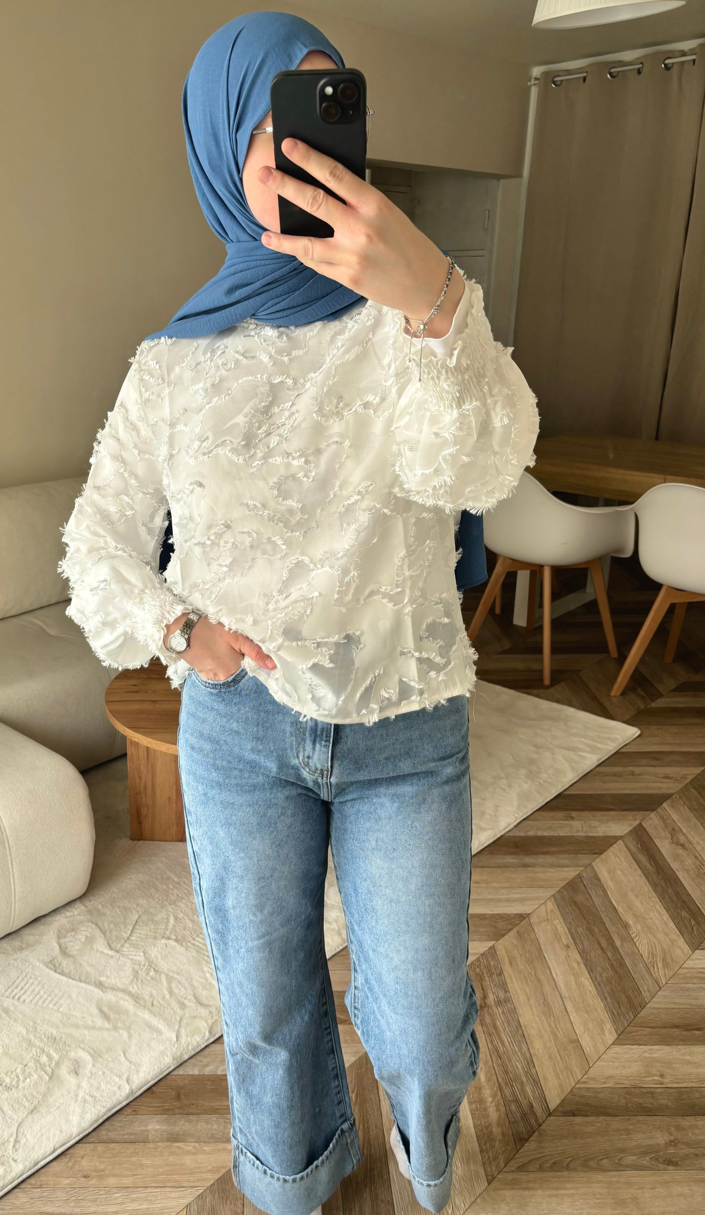 Jean wideleg a revers