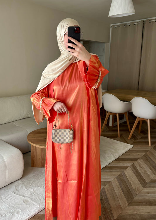 Abaya Satinée
