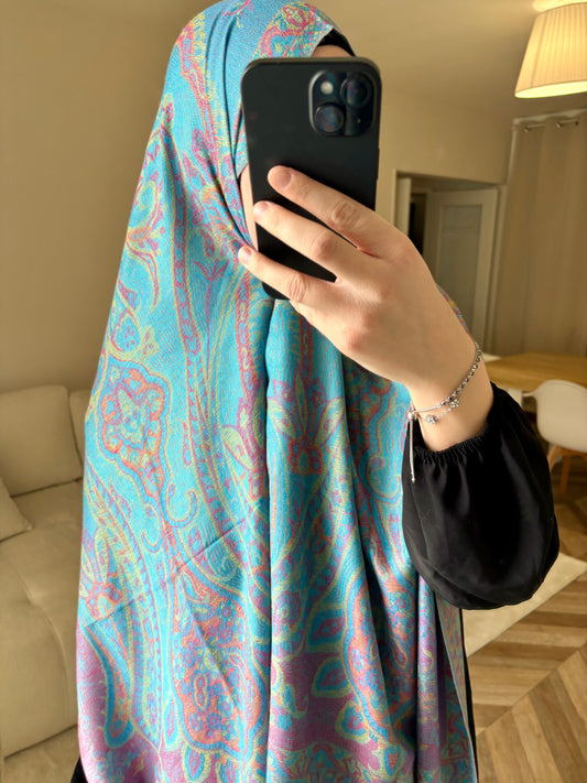 Pashmina Bleu