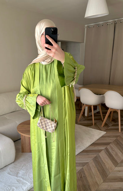 Abaya Satinée